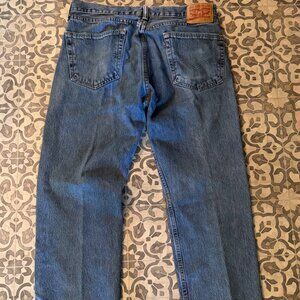 EUC Classic Levi's 505 Jeans 36 x 32 Classic Straight Denim Jeans